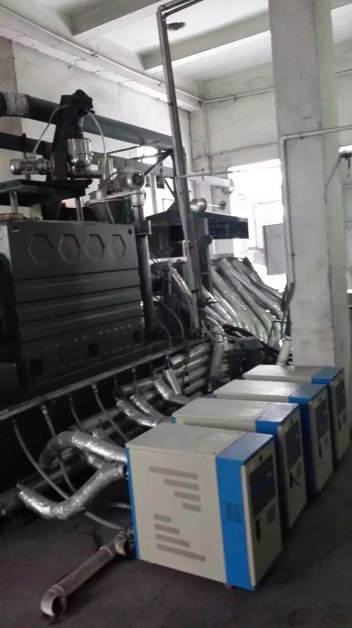 冷喂料復(fù)合擠出專用模溫機，橡膠擠出模溫機